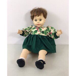 Effanbee Doll 1970’s Green Eyes 22 Inches